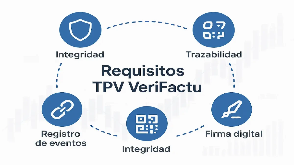 Requisitos técnicos de un programa VeriFactu para ERP y TPV