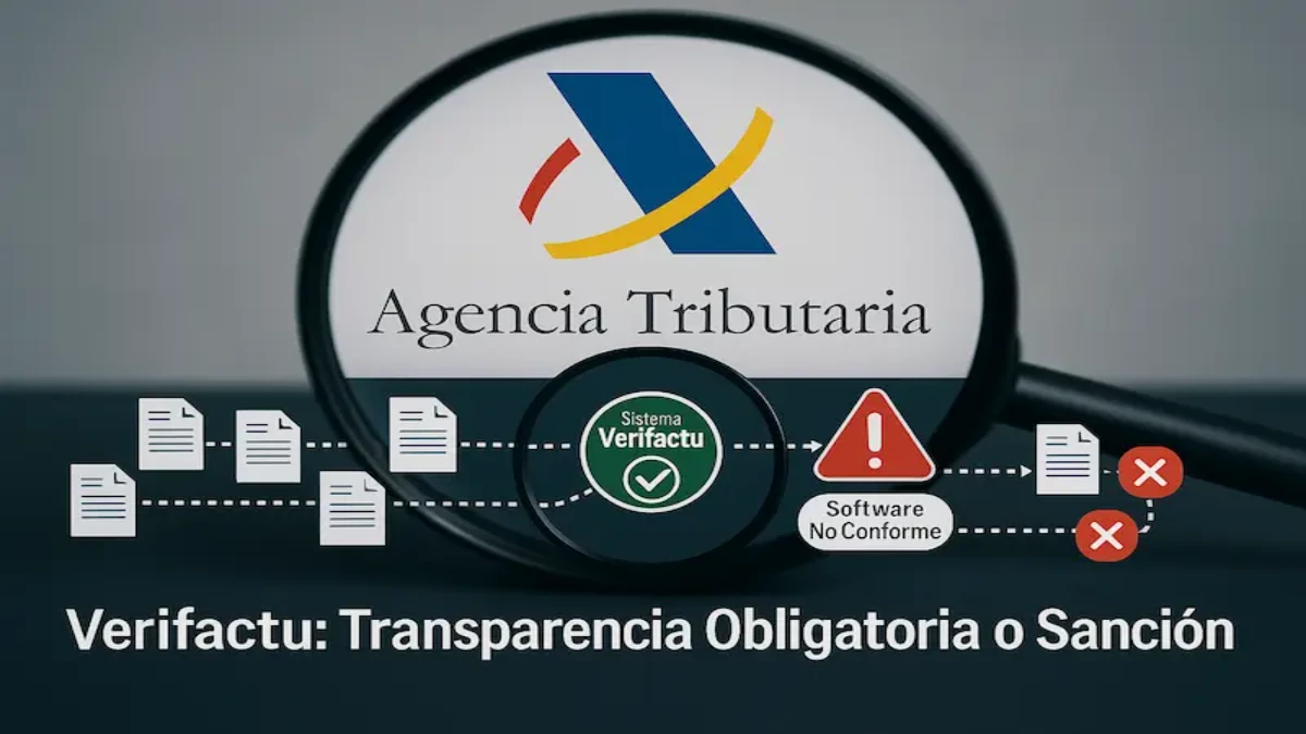AEAT, VeriFactu y control del fraude fiscal con riesgo de sanciones